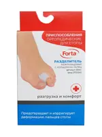 FORTA Разделитель межпальцевый с кольцом на палец, р. M, 1 шт, арт. 204C фото