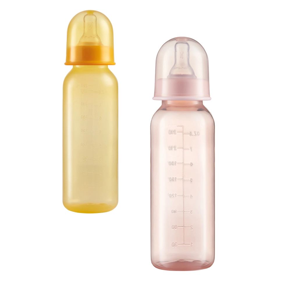 Пома Бутылочка полипропиленовая с силиконовой соской, 250 мл, 1 шт, 6+ месяцев, арт. 4610 фото