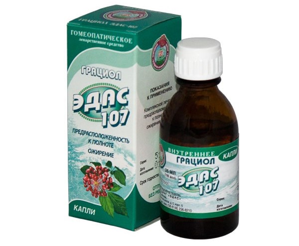 Эдас-107 Грациол, капли для приема внутрь, 25 мл, 1 шт. фото