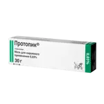 Протопик, 0.03%, мазь для наружного применения, 30 г, 1 шт. фото