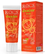 ROCS Junior, паста зубная, 74 г, 1 шт, фруктовая радуга фото