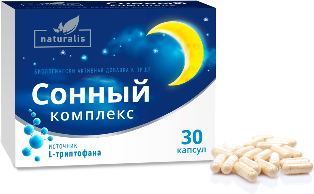 Naturalis Сонный комплекс, капсулы, 30 шт. фото