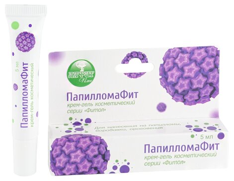 ПапилломаФит, крем-гель, 5 мл, 1 шт. фото