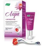 Лора мезоэффект сыворотка, сыворотка, 30 мл, 1 шт, с мезороллером фото