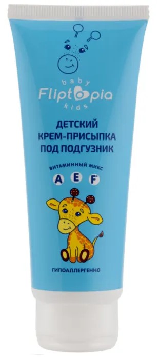 Fliptopia Baby, крем-присыпка, 75 мл, 1 шт, под подгузник фото