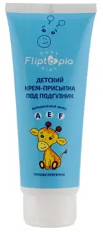 Fliptopia Baby, крем-присыпка, 75 мл, 1 шт, под подгузник фото