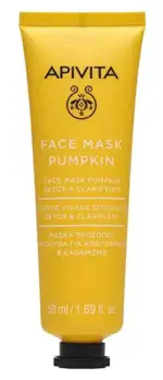 Apivita Маска-детокс для лица, маска для лица, 50 мл, 1 шт, тыква фото 