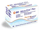 BD Micro-Fine Plus Иглы для шприц-ручки с заточкой Pentapoint, 100 шт, 31G (0,25x8мм) фото