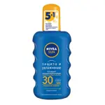 Nivea Sun Защита и увлажнение водостойкий спрей SPF30, спрей, 200 мл, 1 шт. фото