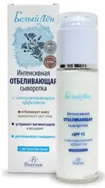 Floresan Белый лен сыворотка интенсивная отбеливающая SPF15, сыворотка, 65 мл, 1 шт. фото
