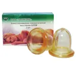 Банки полимерные пневматические массажные БППМ, 2 шт, круглые фото