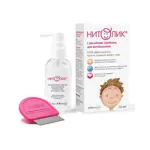 Нитолик средство педикулицидное с гребнем, спрей для наружного применения, 50 мл, 1 шт. фото