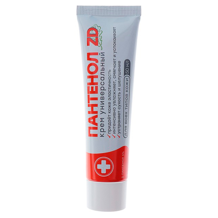 Пантенол ZD Крем универсальный, крем, 50 г, 1 шт. фото