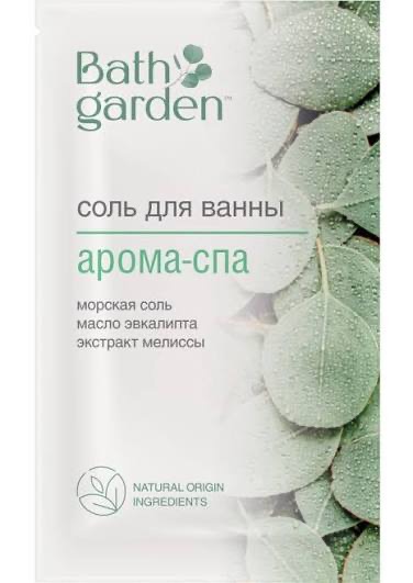 Bath Garden соль для ванн арома-спа, соль для ванн, 100 г, 1 шт. фото
