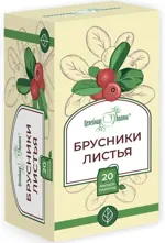 Целебная поляна Брусники листья, фиточай, 1.5 г, 20 шт. фото 