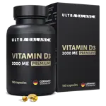 Ultrabalance Premium Витамин D3, 2000 МЕ, капсулы, 180 шт. фото