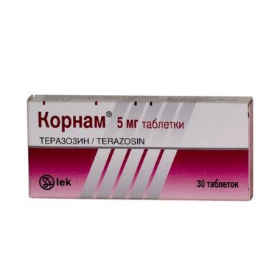 Корнам, 5 мг, таблетки, 30 шт. фото