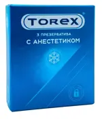 Torex презервативы с анестетиком, презервативы, 3 шт, +пакеты для утилизации фото
