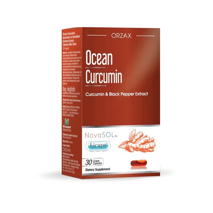 Orzax Ocean Куркумин, капсулы, 30 шт. фото