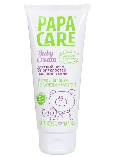 Papa Care Крем детский под подгузник, крем, 100 мл, 1 шт. фото