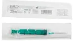 Pakro Шприц инъекционный одноразовый трехкомпонентный, 20 мл, шприц в комплекте с иглой, 1 шт, 21G (0.80х40) фото