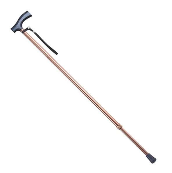 Trivers Трость телескопическая с Т-образной ручкой и ремешком, 1 шт, бронзового цвета, арт. CA833L2 фото