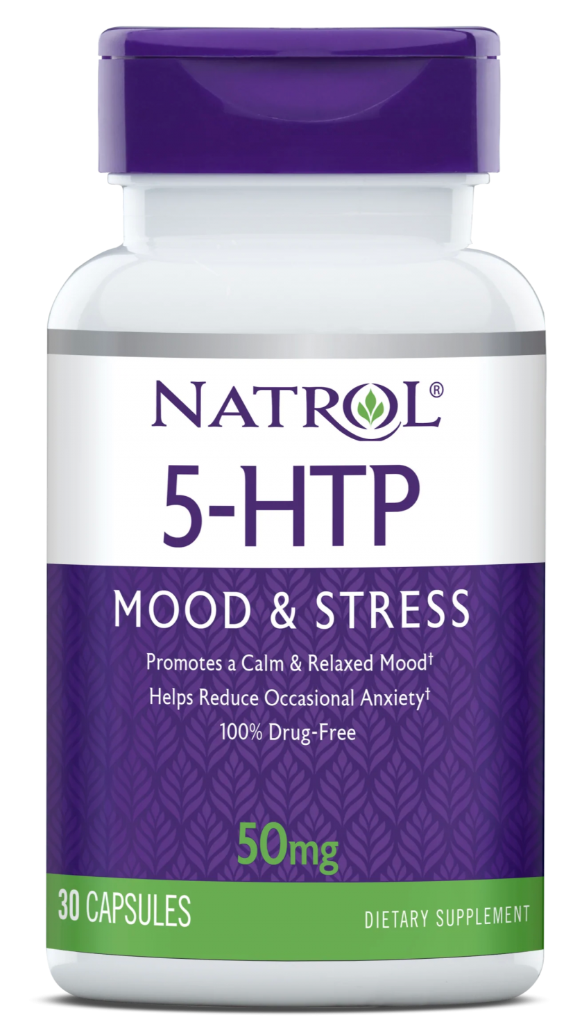 Natrol 5-HTP, 50 мг, капсулы, 30 шт. фото