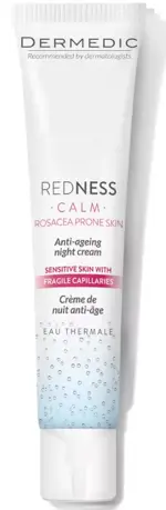 Дермедик Redness Calm Anti-aging Night Cream, крем, 40 мл, 1 шт, ночной фото