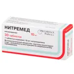 Нитремед, 10 мг, таблетки, 30 шт. фото
