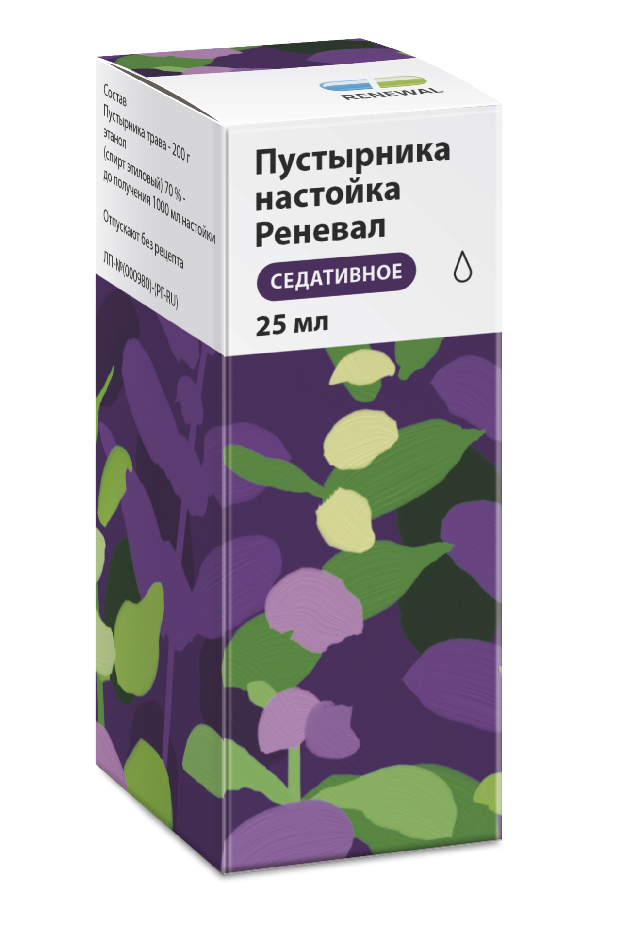 Пустырника настойка Реневал, настойка, 25 мл, 1 шт. фото