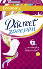 Discreet Normal Plus Прокладки ежедневные, прокладки гигиенические, 50 шт. фото
