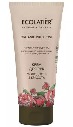 Ecolatier Organic Wild Rose Молодость и красота крем для рук, крем, 100 мл, 1 шт. фото