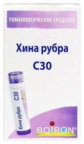 Хина Рубра С30, гранулы гомеопатические, 4 г, 1 шт. фото