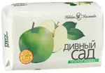 Невская Косметика Мыло туалетное Дивный сад, 90 г, 1 шт, зеленое яблоко фото