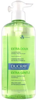 Ducray Extra-Doux Шампунь защитный для частого применения, шампунь, 400 мл, 1 шт. фото