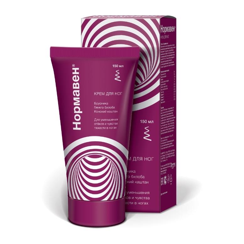 Нормавен, крем для ног, 150 мл, 1 шт. фото