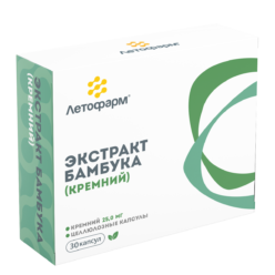 Летофарм Экстракт Бамбука Кремний, 400 мг, капсулы, 30 шт. фото
