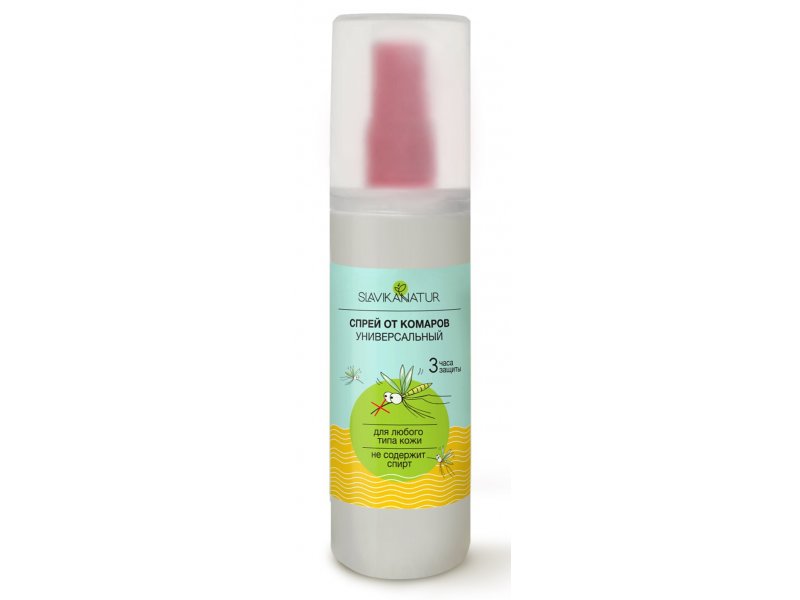 Славика Натур Спрей от комаров универсальный, 100 мл, 1 шт. фото