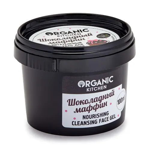 Organic shop kitchen гель для умывания питательный шоколадный маффин, гель, 100 мл, 1 шт. фото