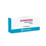 Эуфиллин, 150 мг, таблетки, 30 шт. фото