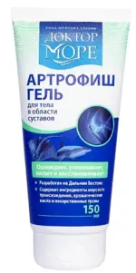 Доктор Море Артрофиш гель, гель для тела, 150 мл, 1 шт, охлаждающий фото