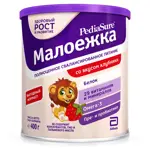 PediaSure Малоежка, смесь сухая, 400 г, 1 шт, клубника, для детей с 12 месяцев фото