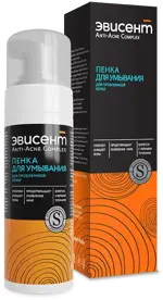 Эвисент Пенка для умывания, пенка для лица, 160 мл, 1 шт, для проблемной кожи фото