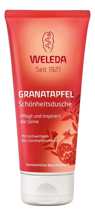 Weleda Гель для душа гранатовый, гель для душа, 200 мл, 1 шт. фото