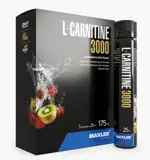 Maxler Л-Карнитин 3000, жидкость для приема внутрь, 25 мл, 7 шт, киви + клубника фото