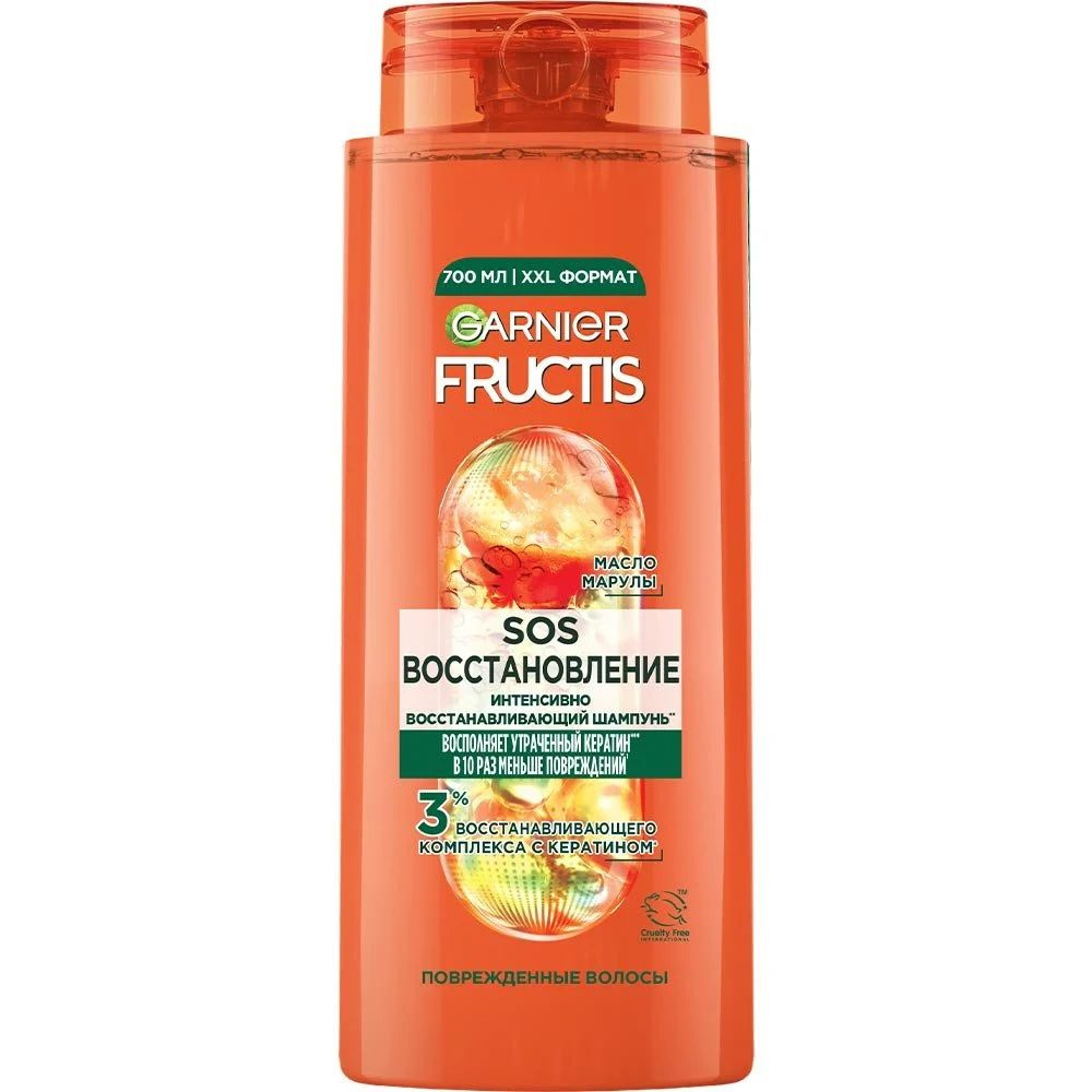 Garnier Fructis Шампунь SOS восстановление, шампунь, 700 мл, 1 шт. фото