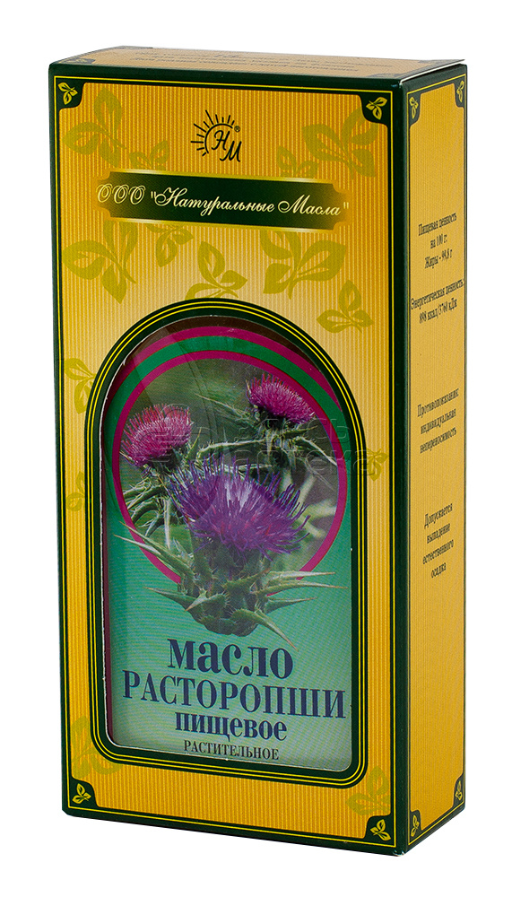 Натуральные масла Масло расторопши, масло для внутреннего применения, 250 мл, 1 шт. фото