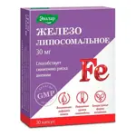 Эвалар Железо липосомальное, 30 мг, капсулы, 30 шт. фото