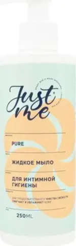Just Me Мыло жидкое для интимной гигиены, мыло жидкое, 250 мл, 1 шт. фото