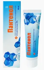 Пантенол, 5 %, крем, 50 мл, 1 шт. фото